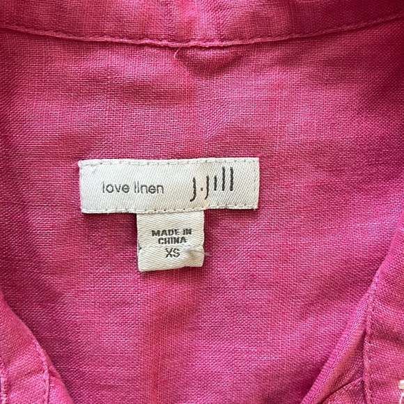 J Jill Love Linen Sleveless Top - Picture 5 of 6